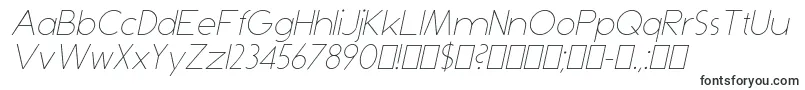 DominikThinItalic Font – Fonts for Microsoft PowerPoint