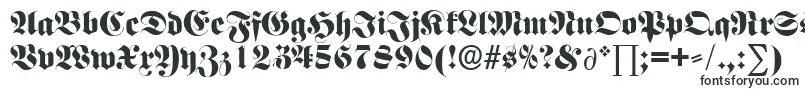 F692BlackletterRegular-Schriftart – Schriftarten, die mit F beginnen