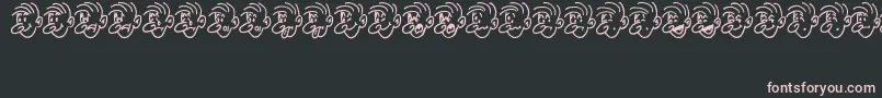 MoodSwingsTwoJl Font – Pink Fonts on Black Background