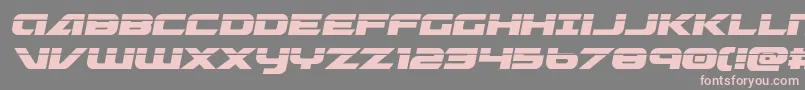 Graymalkincompactlaser Font – Pink Fonts on Gray Background