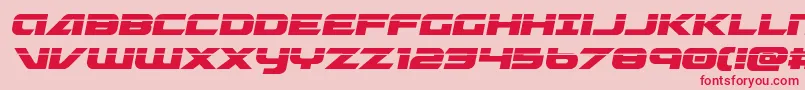 Graymalkincompactlaser Font – Red Fonts on Pink Background