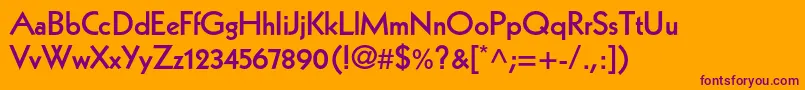 Lisätietoja KabelltstdHeavy-fontista KabelltstdHeavy-fontti – violetit fontit oranssilla taustalla