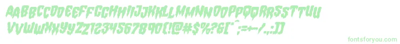 fuente Hemogoblinstagital – Fuentes Verdes Sobre Fondo Blanco