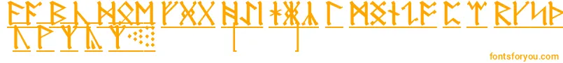 AnglosaxonRunes1 Font – Orange Fonts