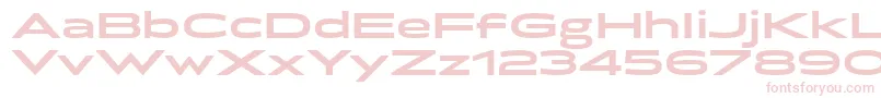 フォントBrillerBold – ピンクのフォント