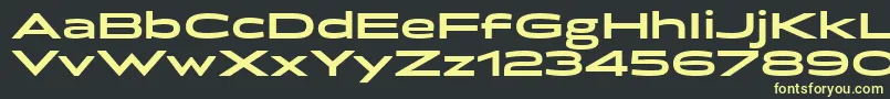 Подробнее о шрифте BrillerBold Шрифт BrillerBold – жёлтые шрифты на чёрном фоне