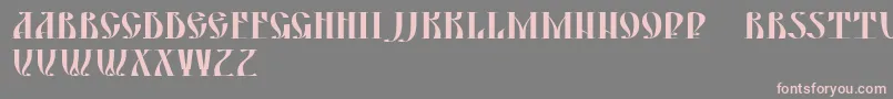 DsYermakD Font – Pink Fonts on Gray Background