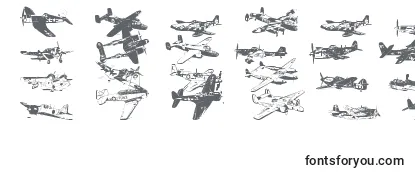 Review of the Ww2Aircraft Font