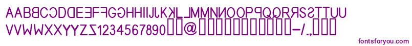 EfitypereverseRegular Font – Purple Fonts