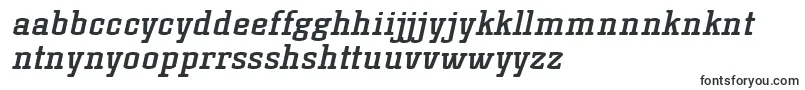 Шрифт KorneuburgslabboldBolditalic – руанда шрифты