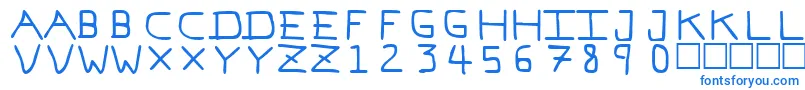 PfVeryverybadfont7 Font – Blue Fonts