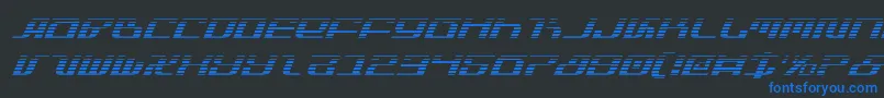 Więcej informacji o czcionce Infinitygi Czcionka Infinitygi – niebieskie czcionki na czarnym tle