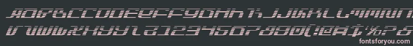 Infinitygi Font – Pink Fonts on Black Background