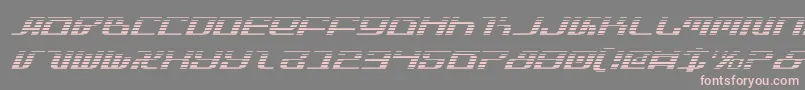 Infinitygi Font – Pink Fonts on Gray Background