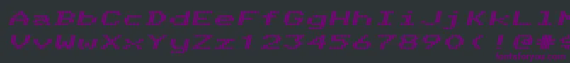 Telidonexhv ffy Font – Purple Fonts on Black Background