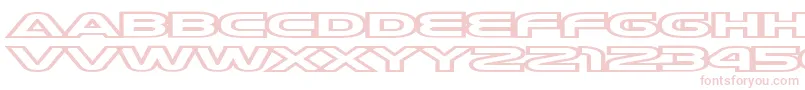 Czcionka Joycircu – różowe czcionki