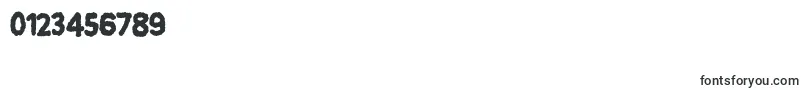 DccCloud Font – Fonts for Numbers and Digits