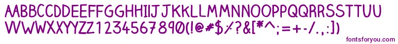 Clairehandbold Font – Purple Fonts