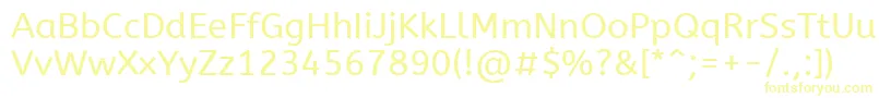 AbeezeeRegular Font – Yellow Fonts