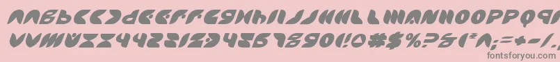 fuente PuffAngelItalic – Fuentes Grises Sobre Fondo Rosa