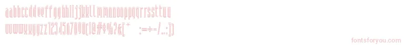 Andiron Font – Pink Fonts on White Background