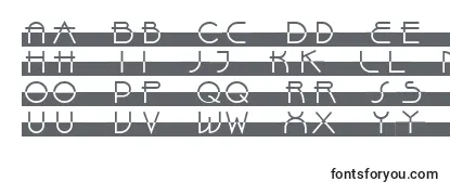 LinotypeBixPlain -fontin tarkastelu