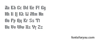 Tkachevica Font