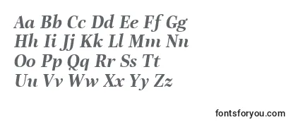 LinotypeReallyDemiBoldItalic Font