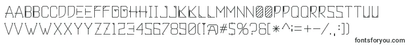 Khemala-fontti – kylttien fontit