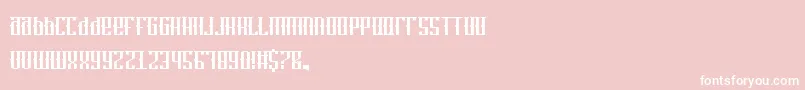 WristTat Font – White Fonts on Pink Background