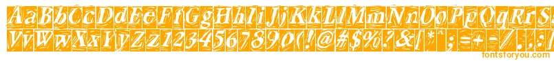 CraftBlackreversed Font – Orange Fonts