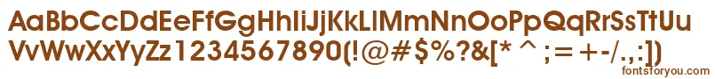 AdvantageDemi Font – Brown Fonts