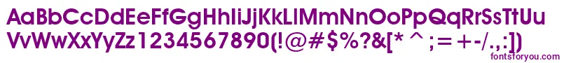 AdvantageDemi Font – Purple Fonts