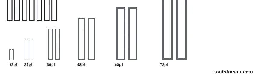 Bagpipe Font Sizes