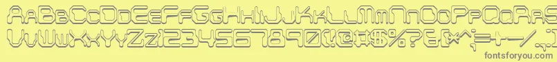 More about Chintzys Font Chintzys Font – Gray Fonts on Yellow Background