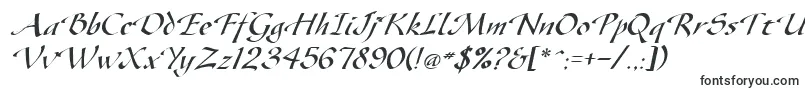 GazeItalic-Schriftart – Schriften für Microsoft Office