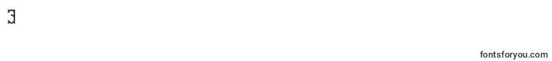 Gosebmp2 Font – Fonts for Digit 3
