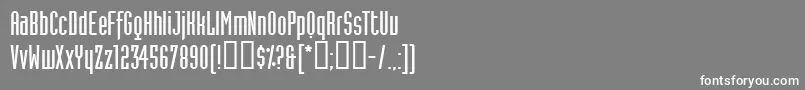 Saiba mais sobre a fonte IndustriaSolida Fonte IndustriaSolida – fontes brancas em um fundo cinza