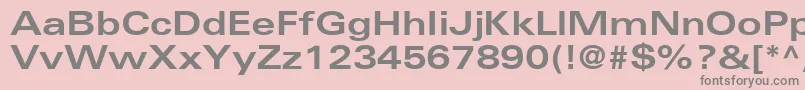 fuente NovaExpandedSsiBoldExpanded – Fuentes Grises Sobre Fondo Rosa