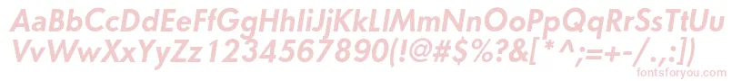 OrenburgcBolditalic Font – Pink Fonts