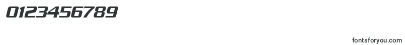 BoostSsiItalic-Schriftart – Schriften für Zahlen und Nummern