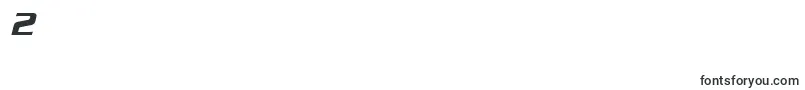 BoostSsiItalic-Schriftart – Schriften für die Ziffer 2