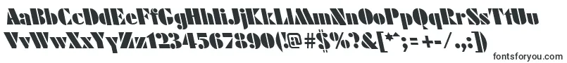 FuturistleftyblackRegular-Schriftart – Schriftarten, die mit F beginnen