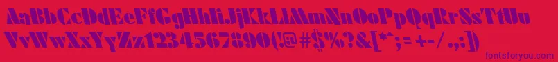 Más sobre la fuente FuturistleftyblackRegular fuente FuturistleftyblackRegular – Fuentes Moradas Sobre Fondo Rojo