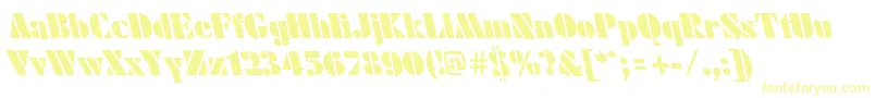 FuturistleftyblackRegular Font – Yellow Fonts