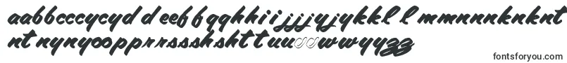 Tracytracy68Bold-Schriftart – ruandische Schriften