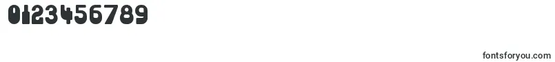 Choda ffy Font – Fonts for Numbers and Digits