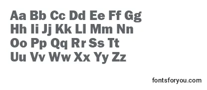 Franklingothicheavyc Font