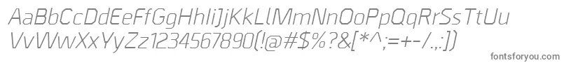 BordaItalic Font – Gray Fonts