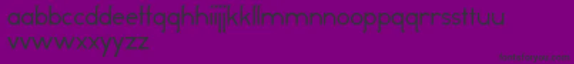 Шрифт Odddog – чёрные шрифты на фиолетовом фоне